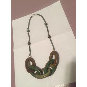 Chunky Metal Large Chain Link Necklace